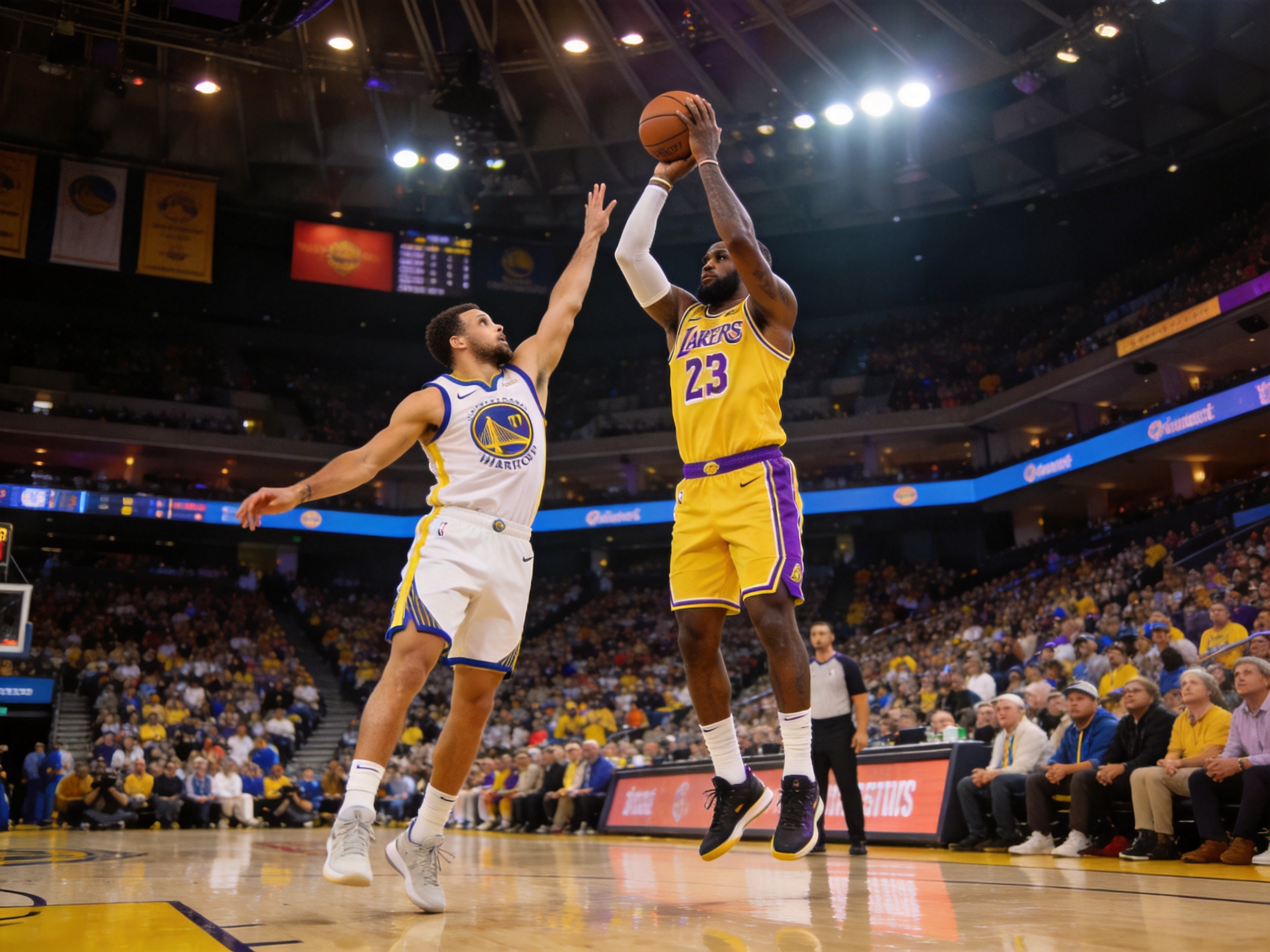 2026年2月6日NBA湖人加时险胜勇士战报配图